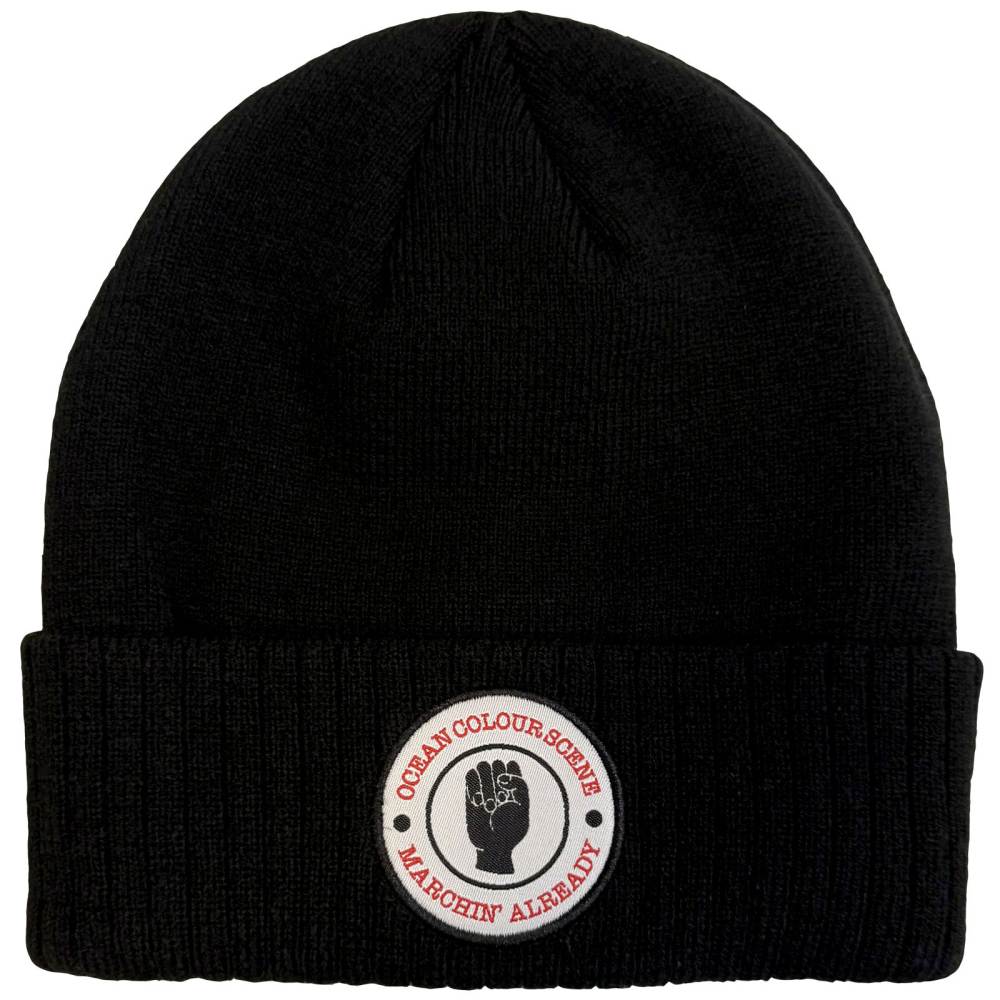 Ocean Colour Scene - Marchin' Fist Mütze Beanie - Schwarz
